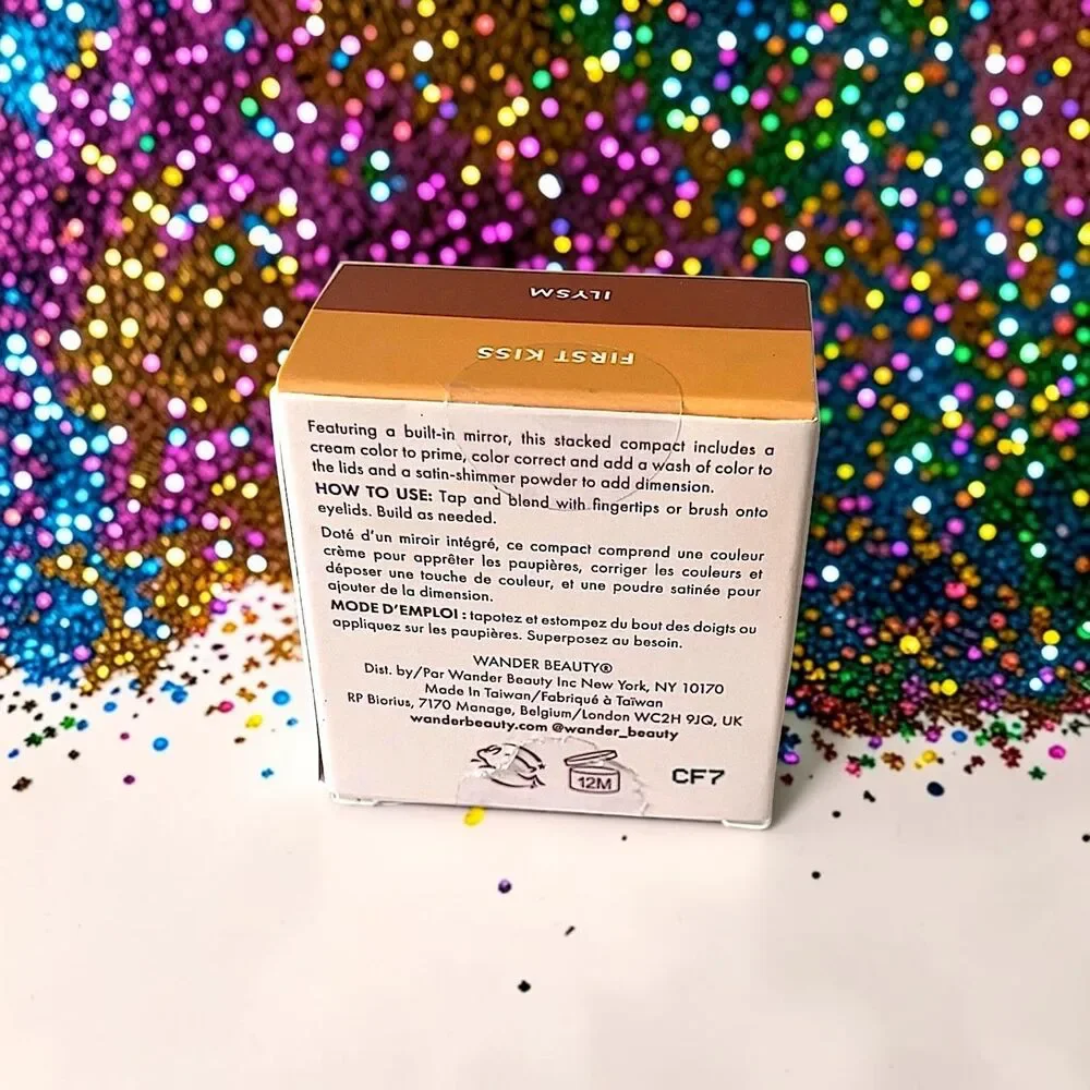 Wander Beauty Double Date Eyeshadow Duo in FIRST KISS & ILYSM NIB